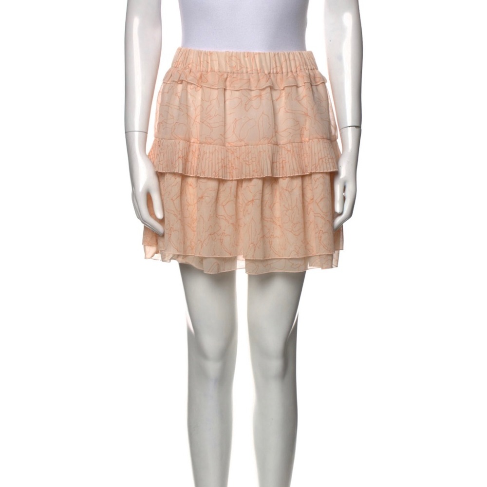 See By Chloe Pleated Tiered Skirt